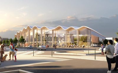 Construction du complexe aqualudique de Reims